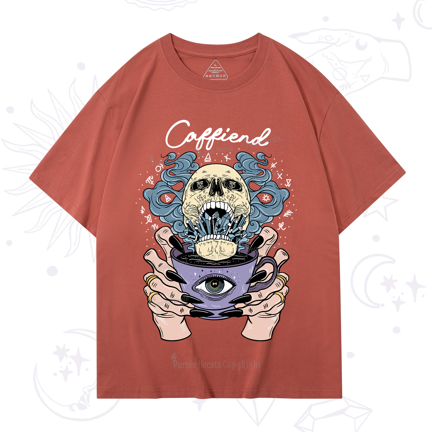 Purplehecate Caffiend T-Shirt