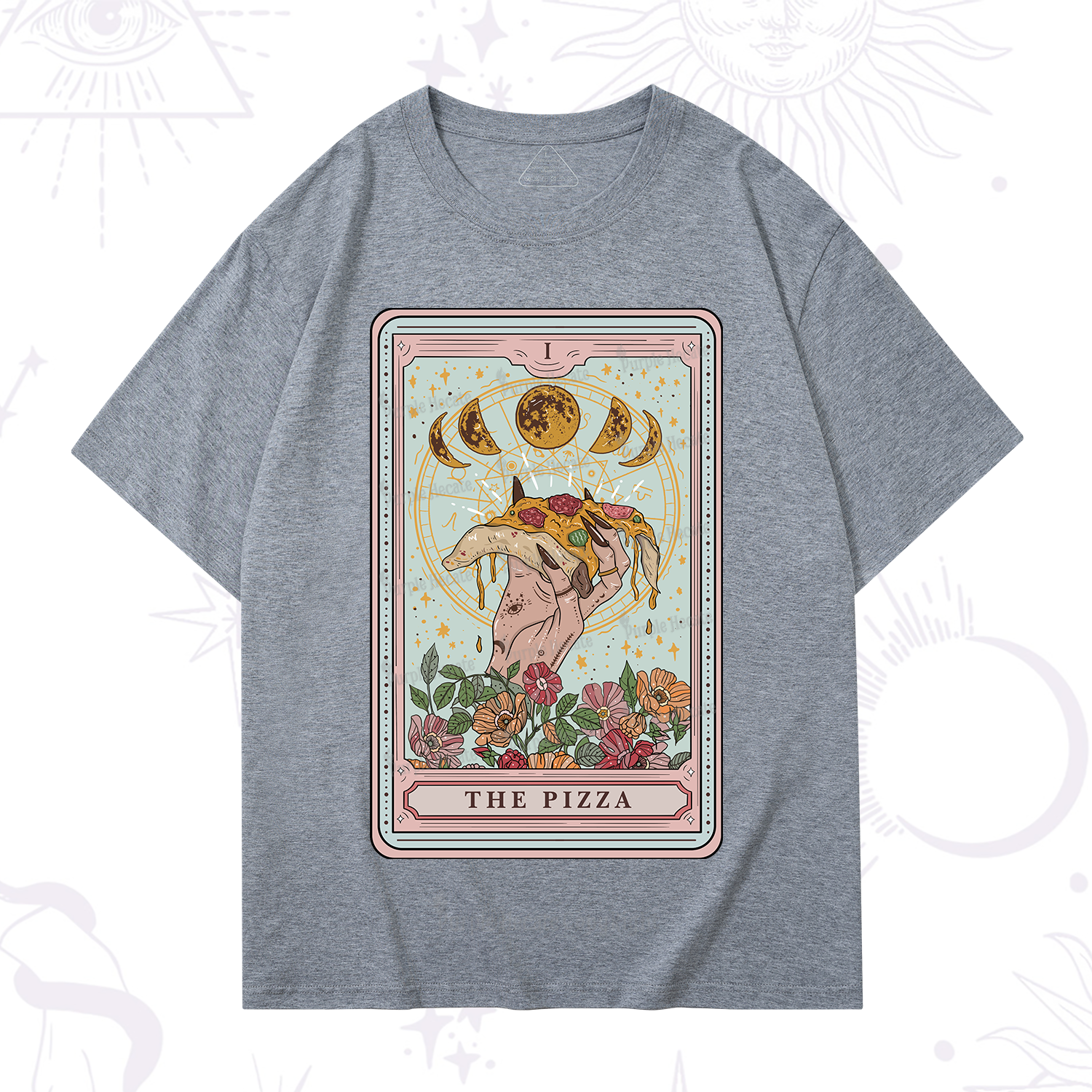Purplehecate The Pizza Tarot T-Shirt