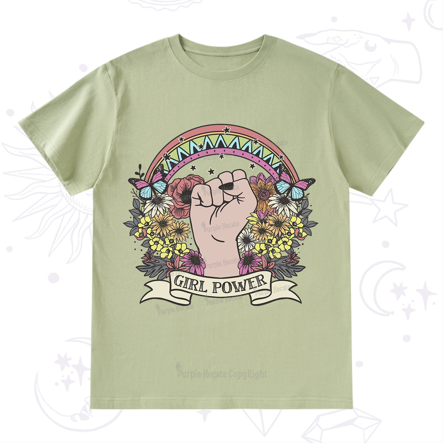 Purplehecate Girl Power T-Shirt