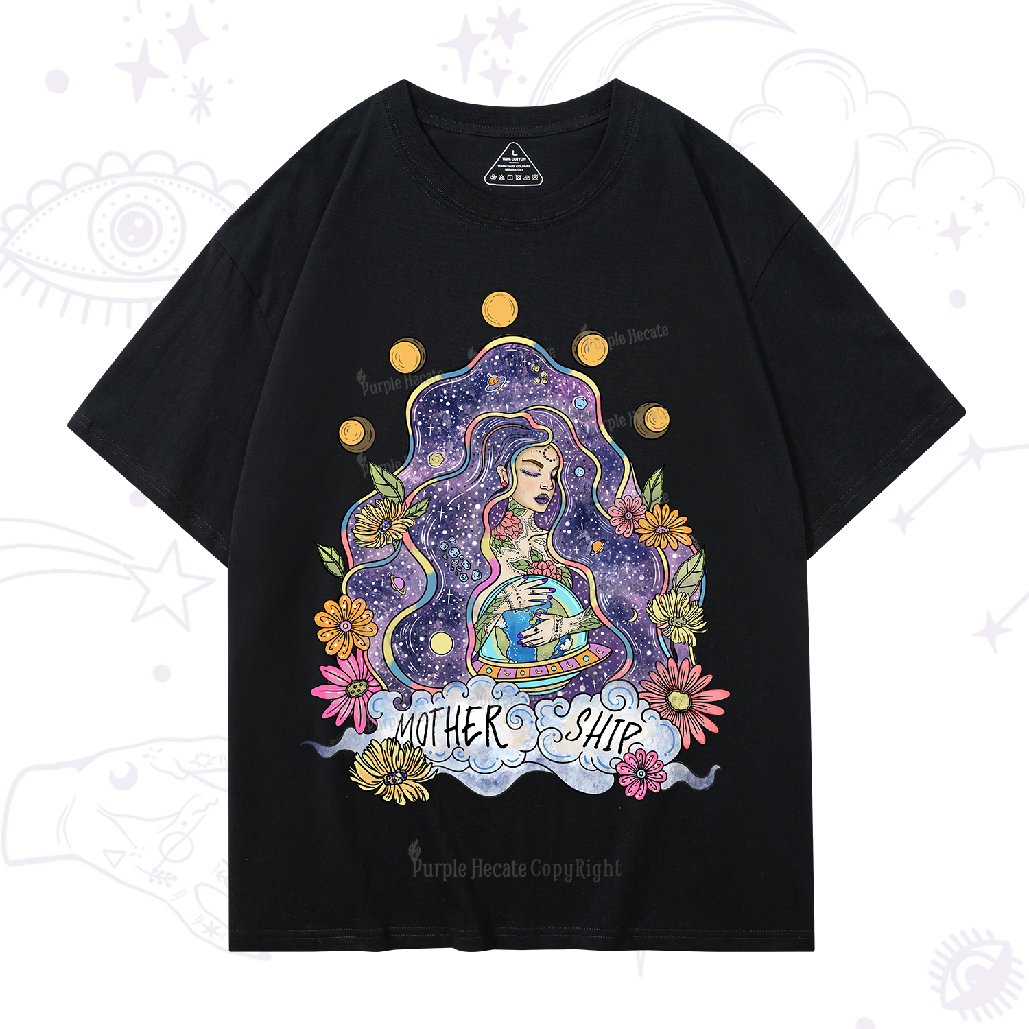 Purplehecate Mother Ship T-Shirt