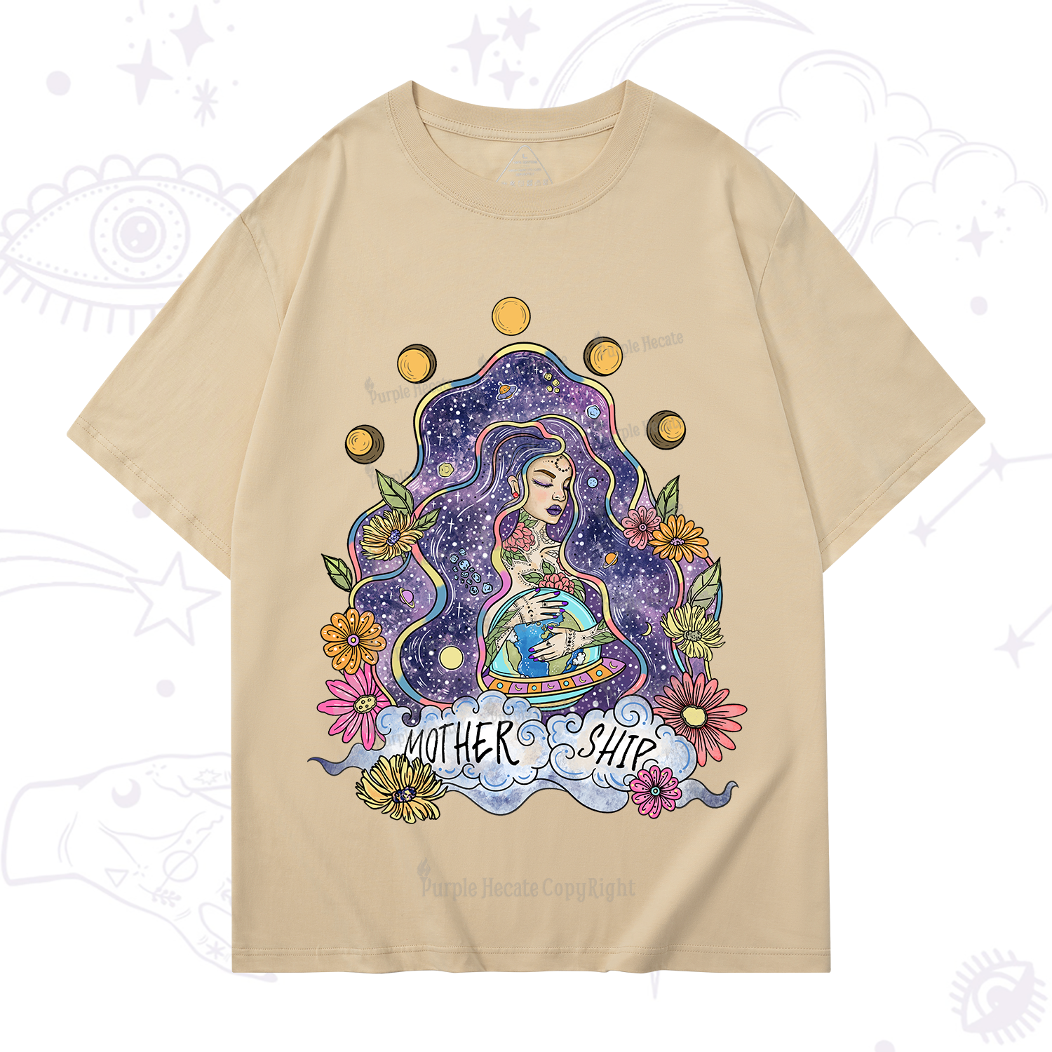 Purplehecate Mother Ship T-Shirt