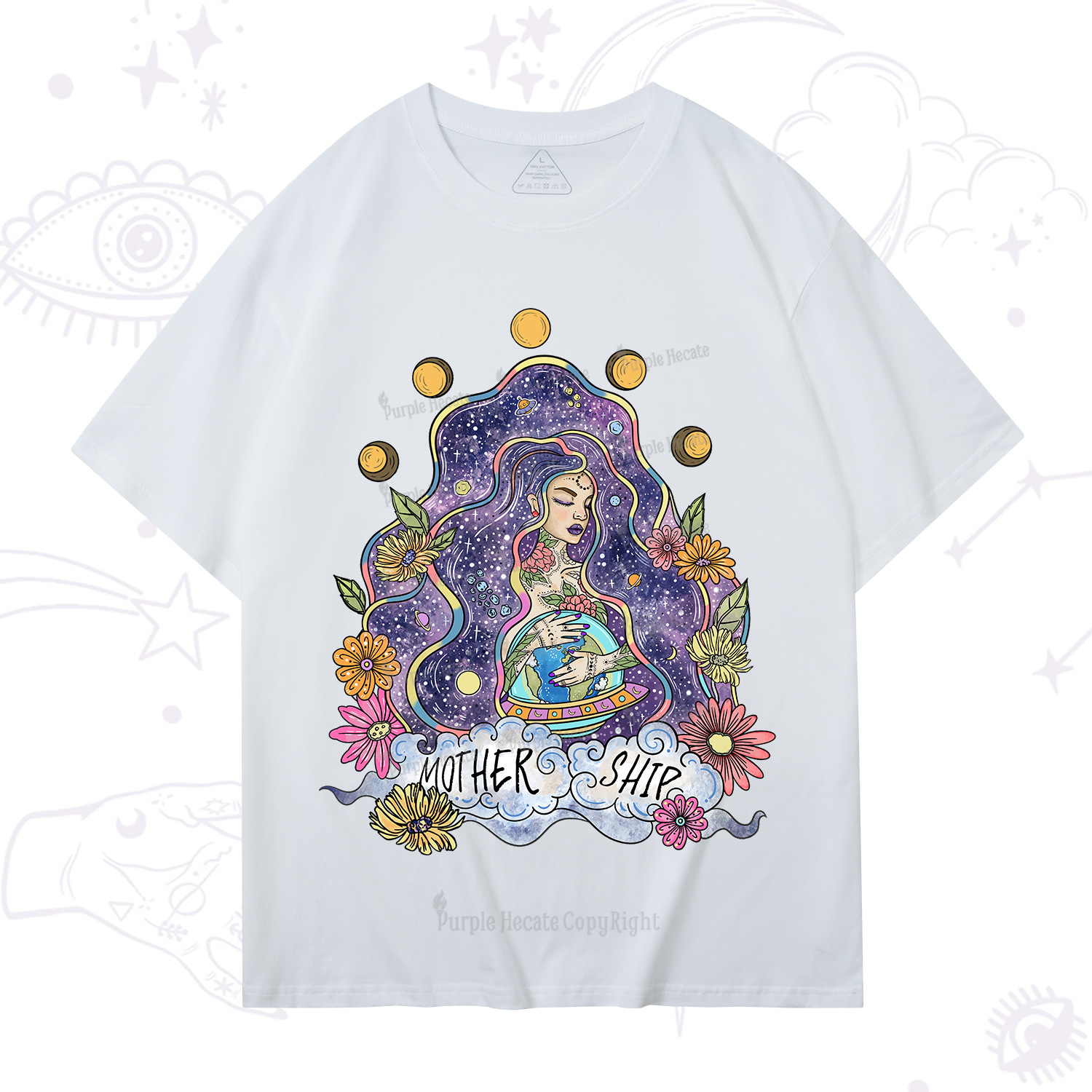 Purplehecate Mother Ship T-Shirt