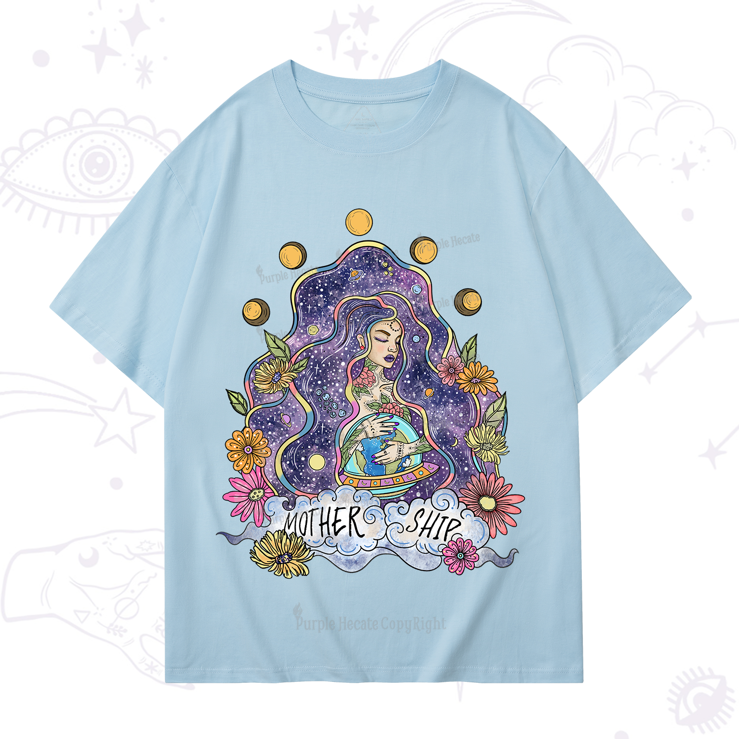 Purplehecate Mother Ship T-Shirt