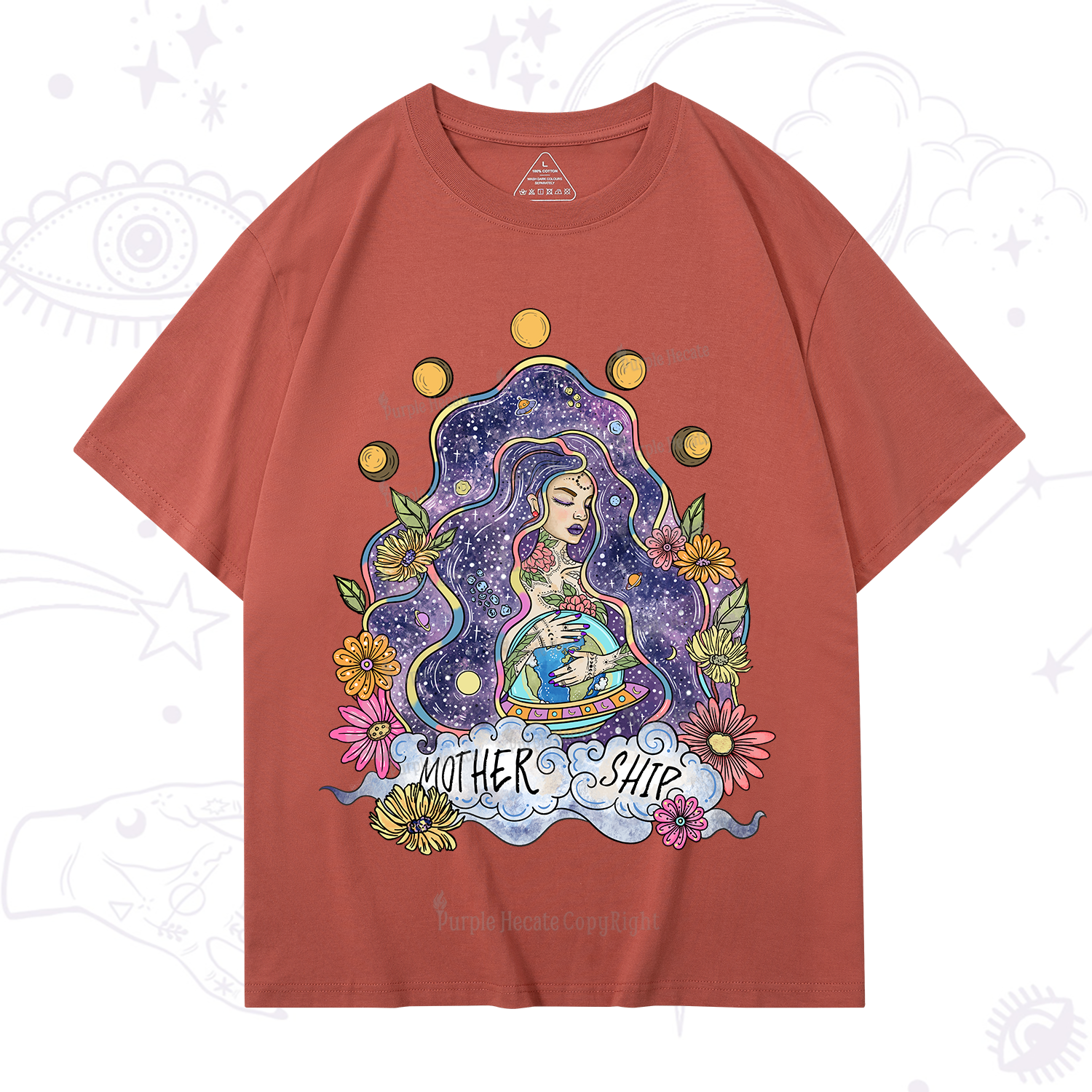 Purplehecate Mother Ship T-Shirt