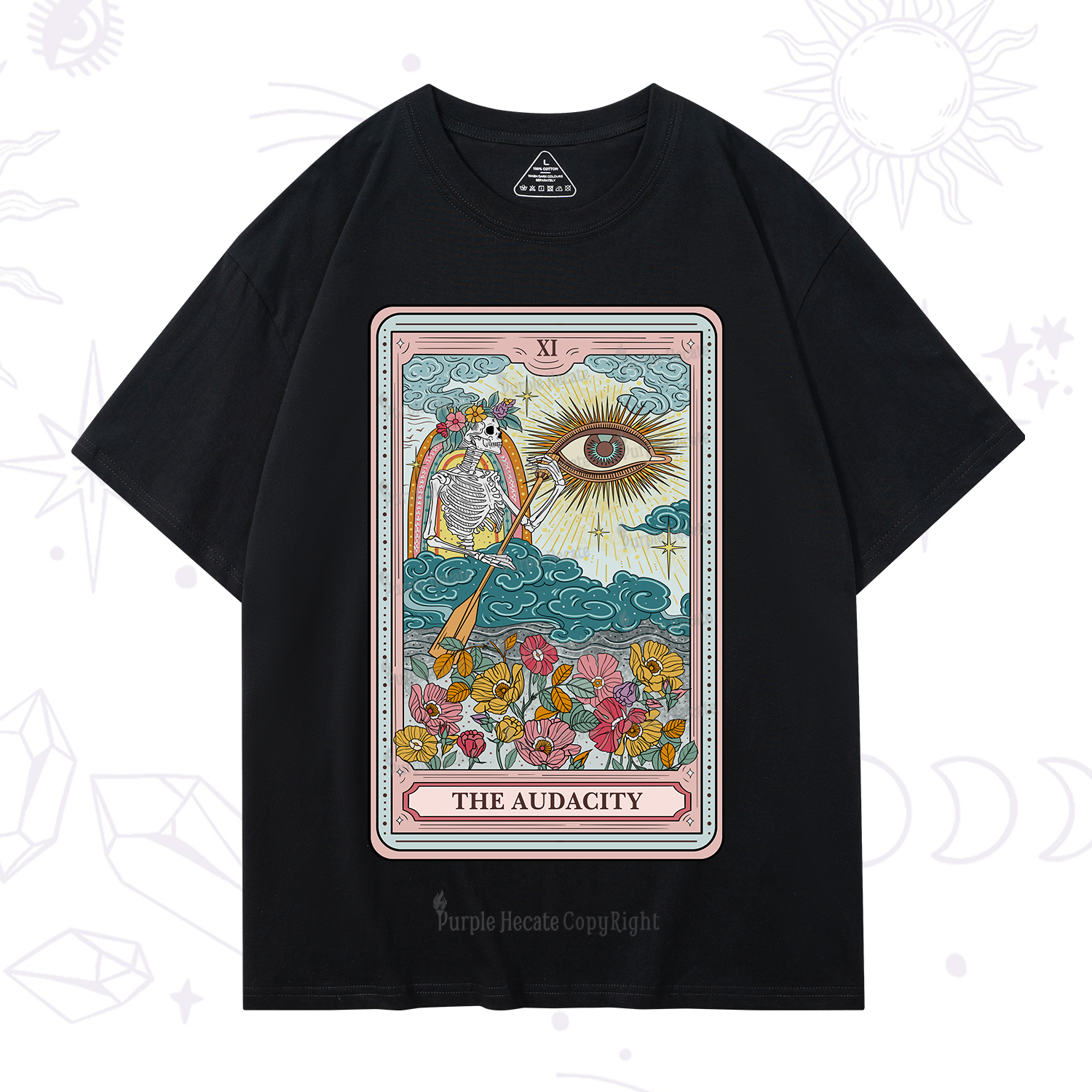 Purplehecate The Audacity Tarot T-Shirt