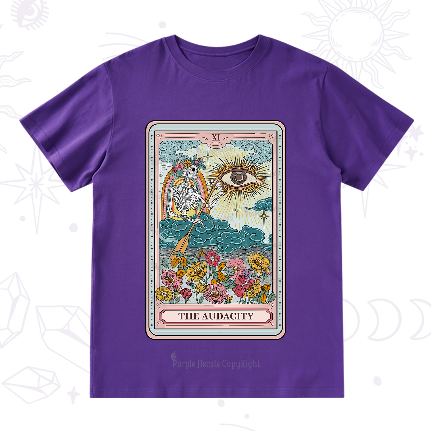 Purplehecate The Audacity Tarot T-Shirt