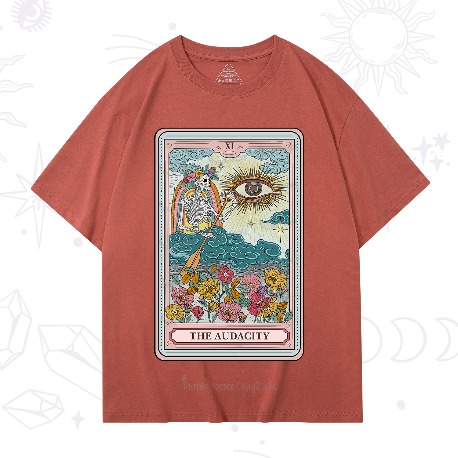 Purplehecate The Audacity Tarot T-Shirt