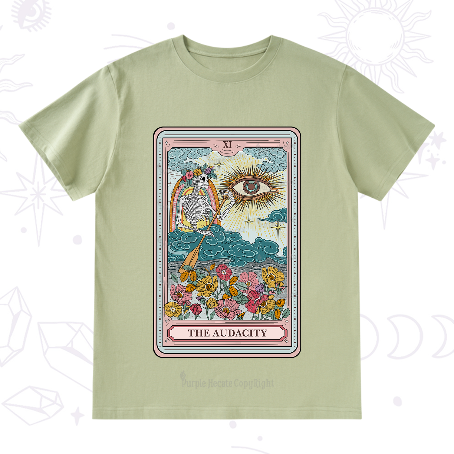 Purplehecate The Audacity Tarot T-Shirt