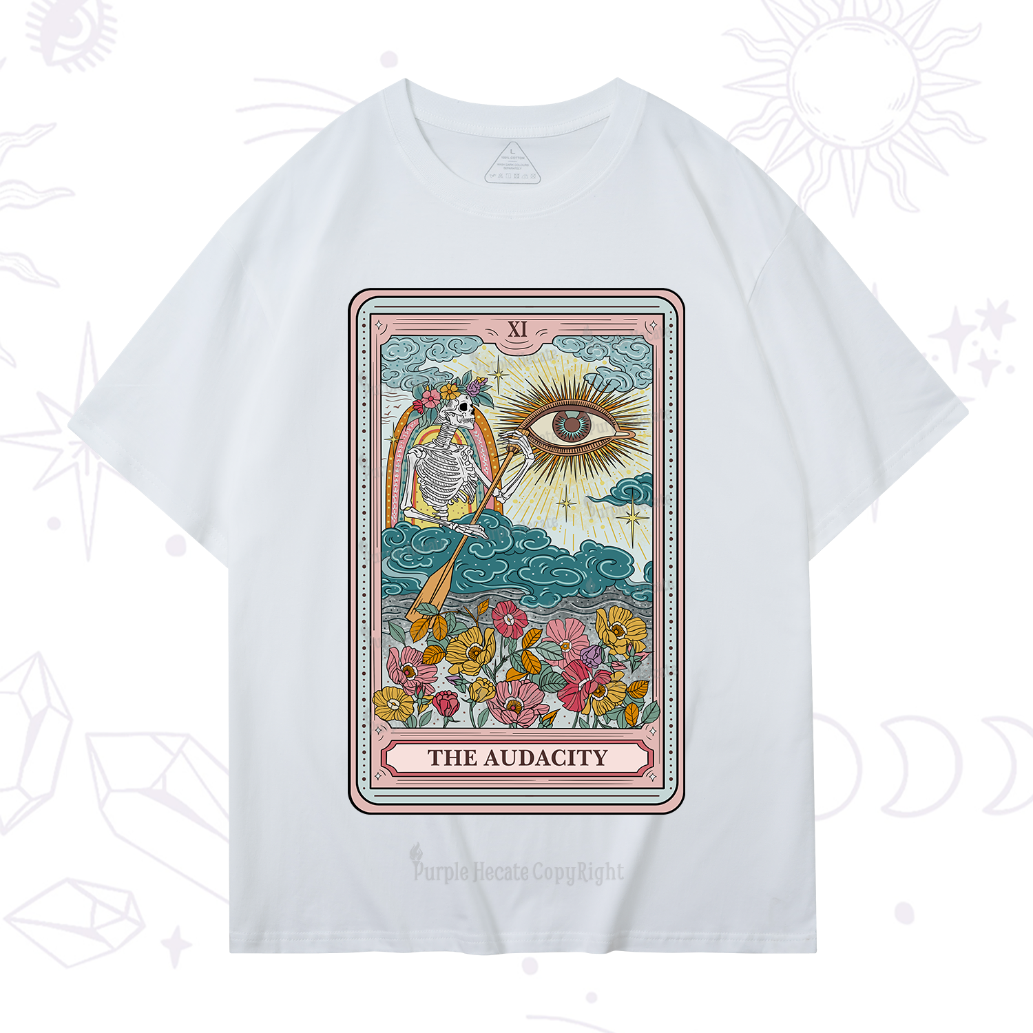 Purplehecate The Audacity Tarot T-Shirt