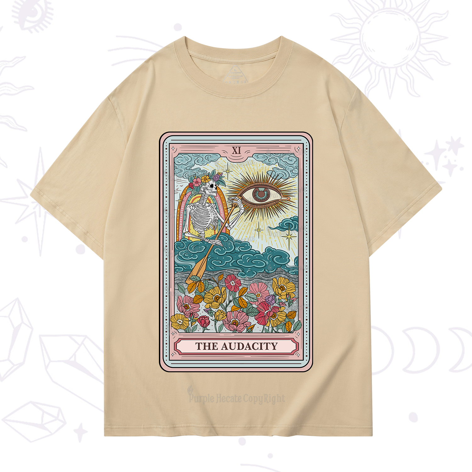 Purplehecate The Audacity Tarot T-Shirt