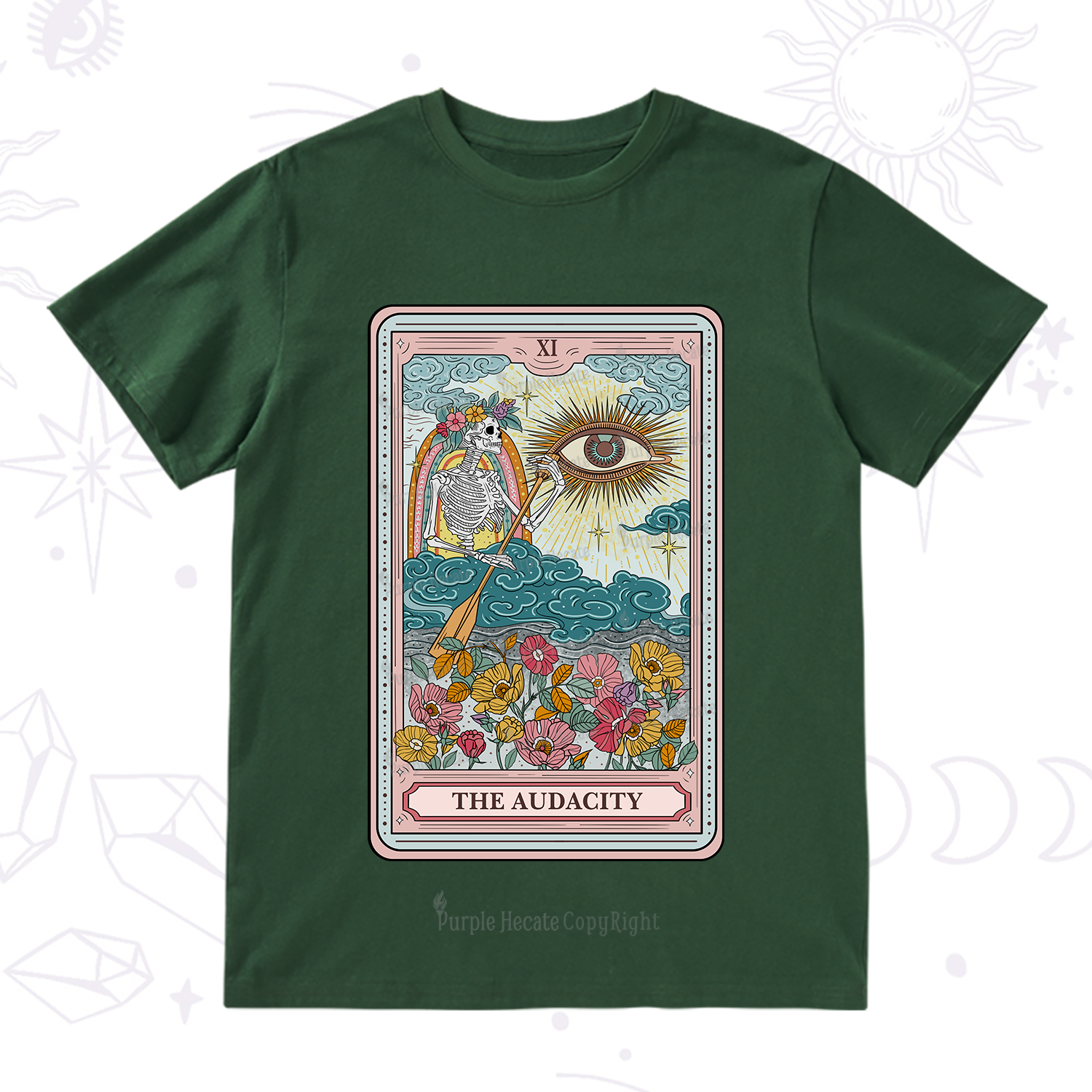 Purplehecate The Audacity Tarot T-Shirt