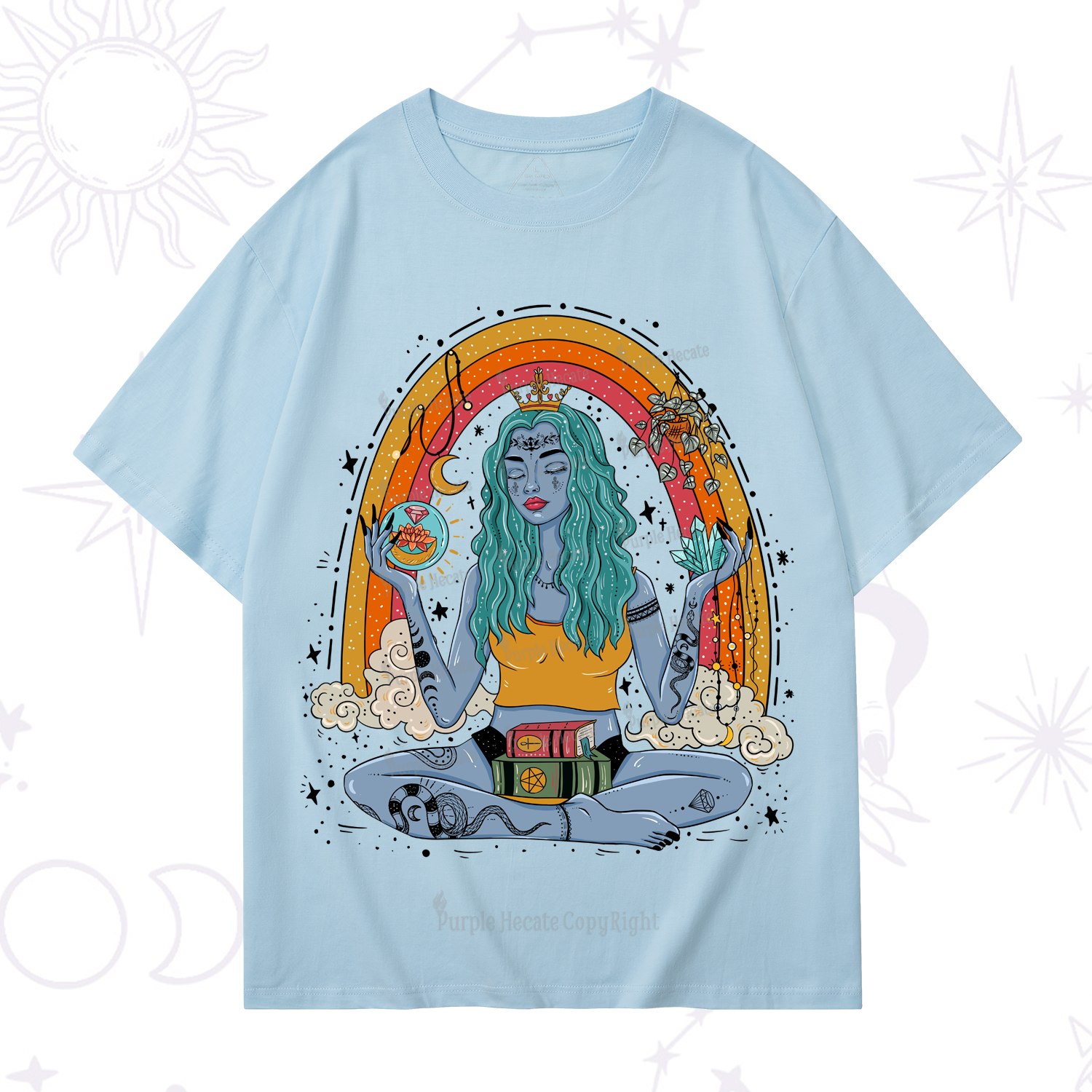 Purplehecate I'm The Queen Of All My Dreams T-Shirt