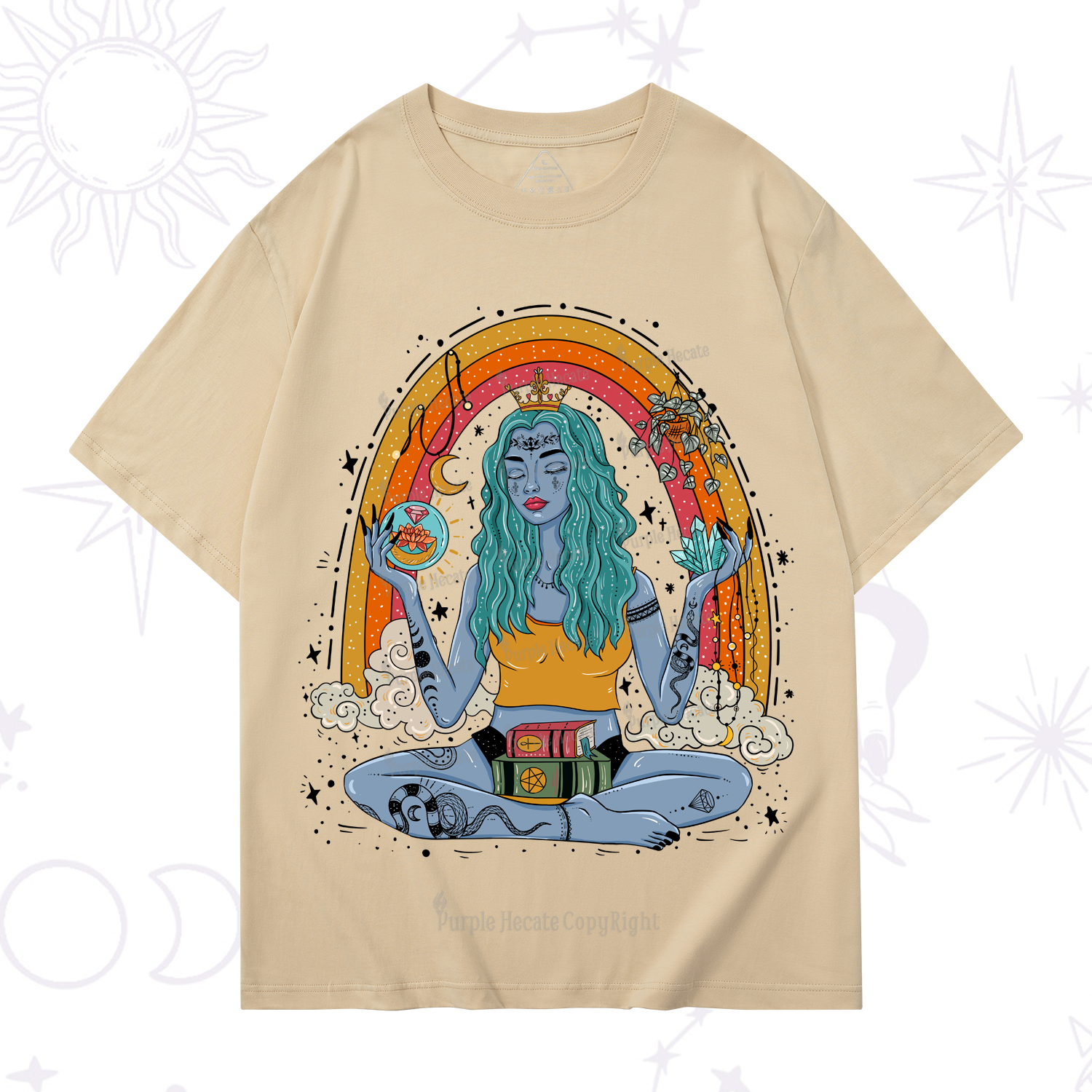 Purplehecate I'm The Queen Of All My Dreams T-Shirt