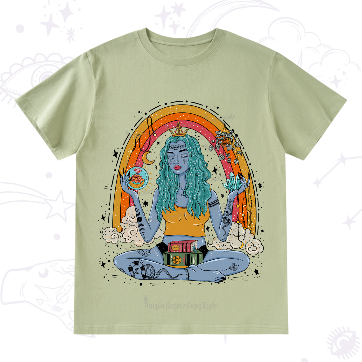 Purplehecate I'm The Queen Of All My Dreams T-Shirt