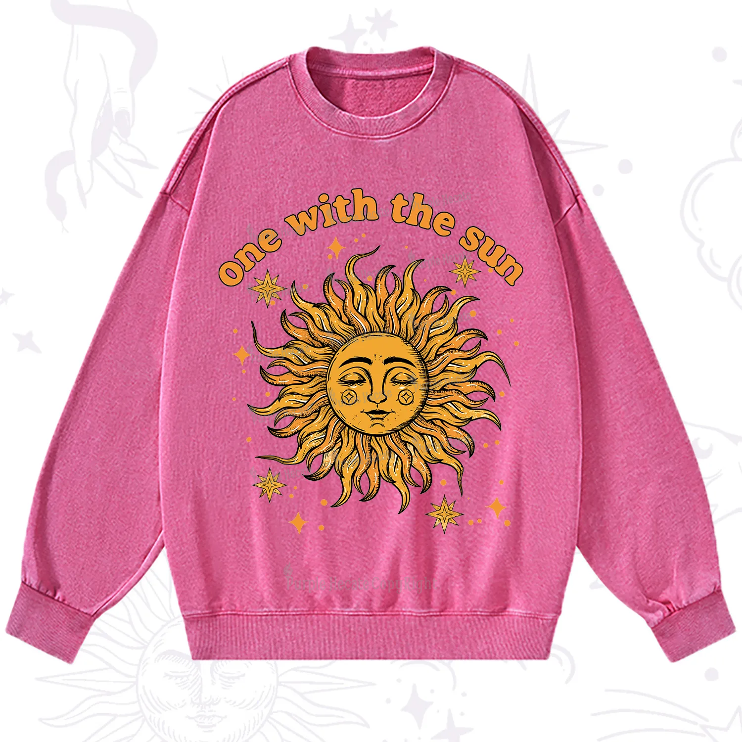 Purplehecate One With The Sun Washed Sweatshirt