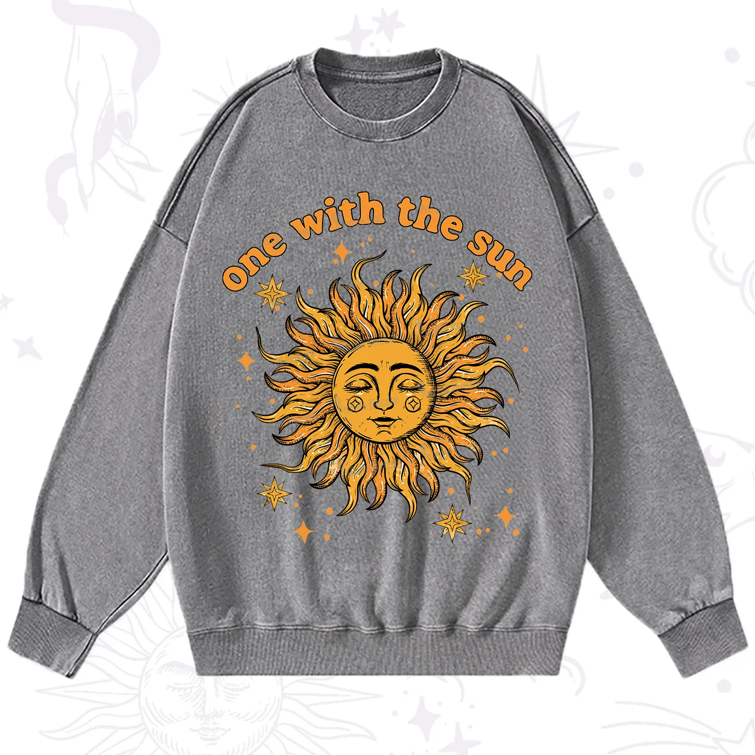 Purplehecate One With The Sun Washed Sweatshirt