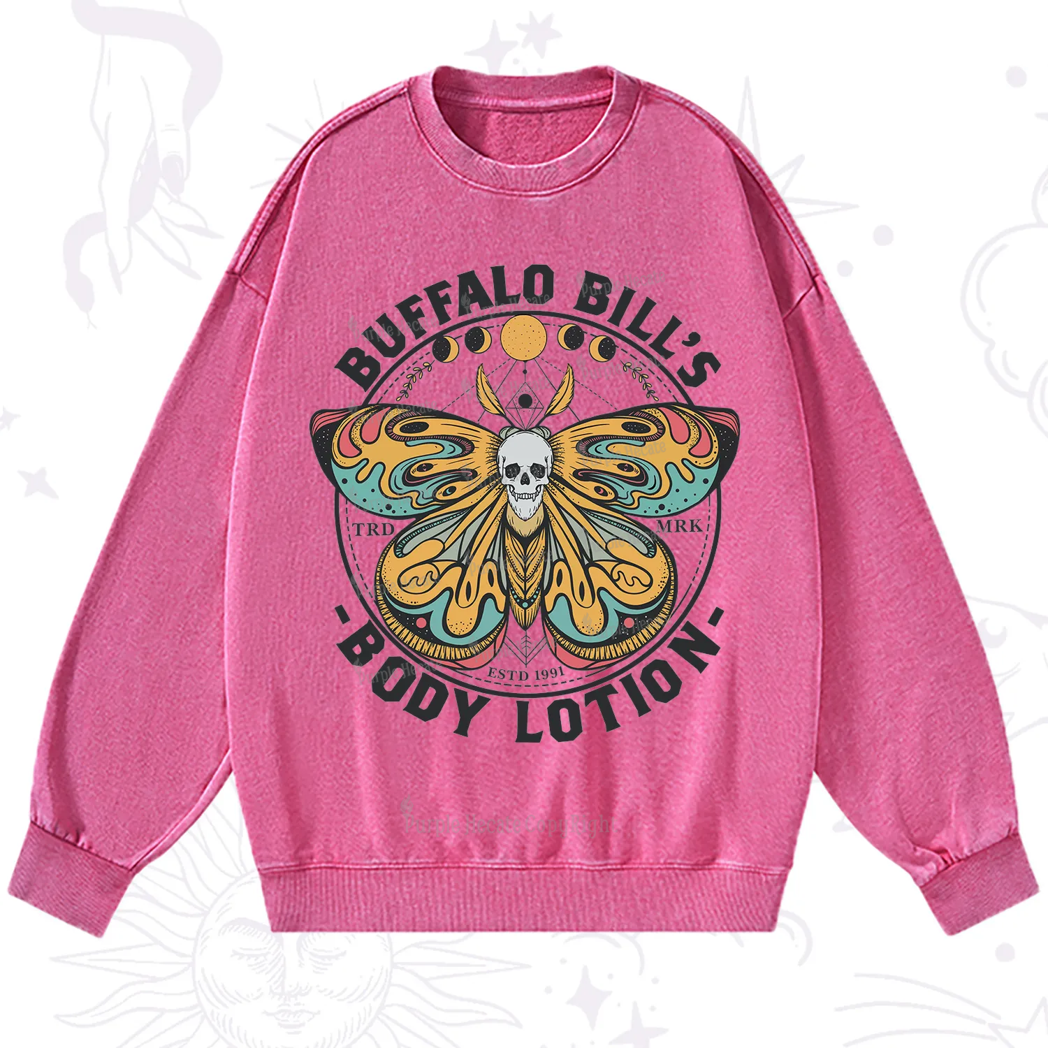 Purplehecate Buffalo Bill Washed Sweatshirt