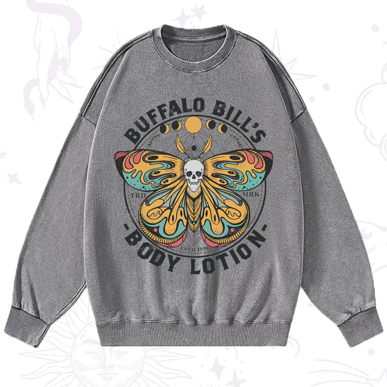 Purplehecate Buffalo Bill Washed Sweatshirt