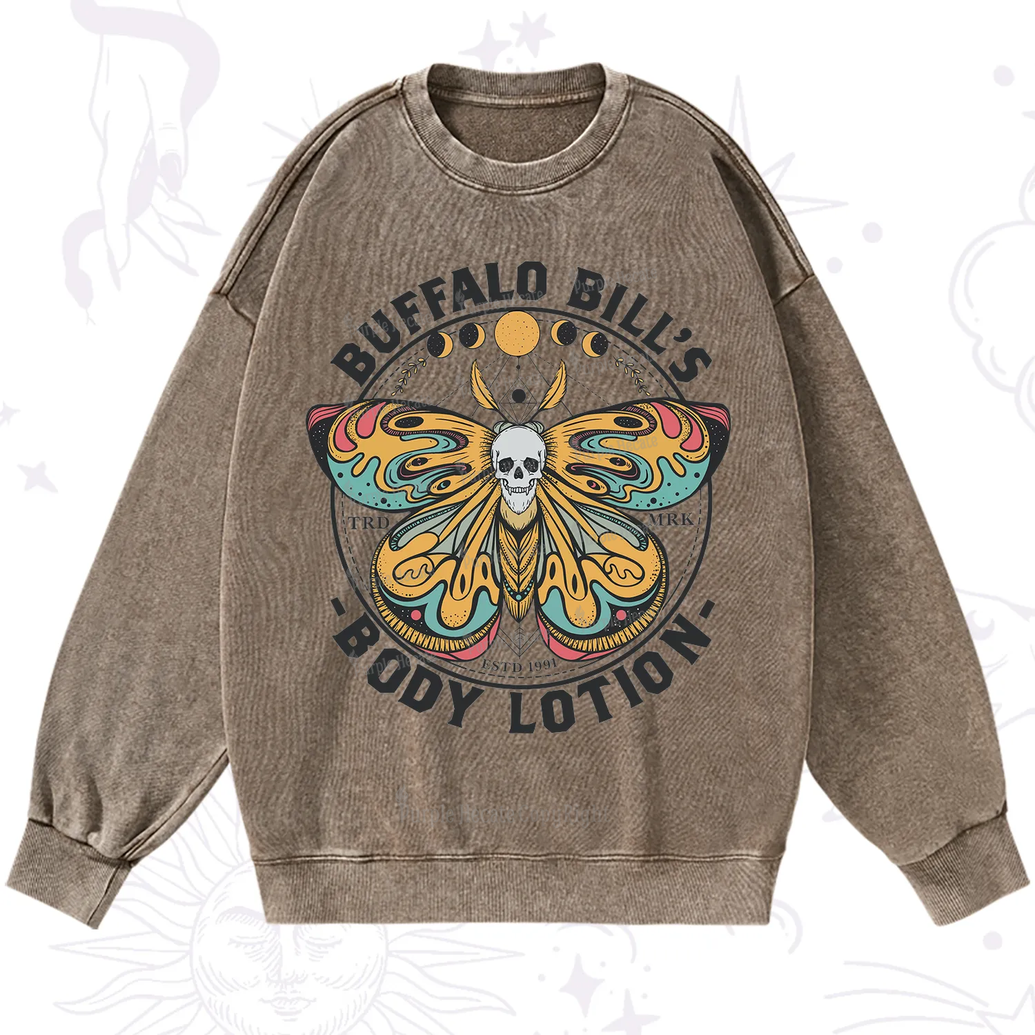 Purplehecate Buffalo Bill Washed Sweatshirt