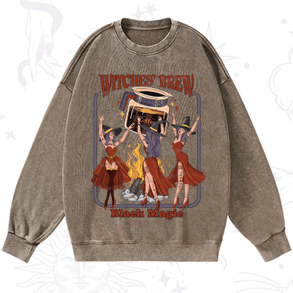 Purplehecate Witches' Brew Washed Sweatshirt