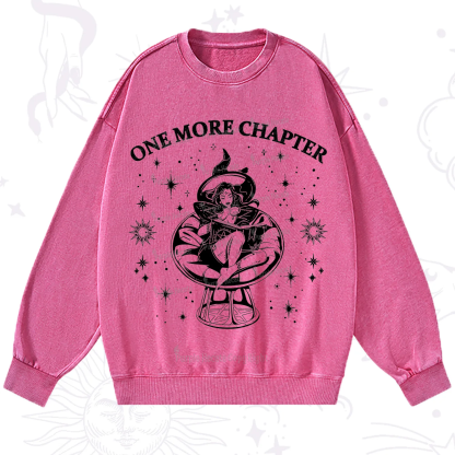 Purplehecate One More Chapter Books Washed Sweatshirt