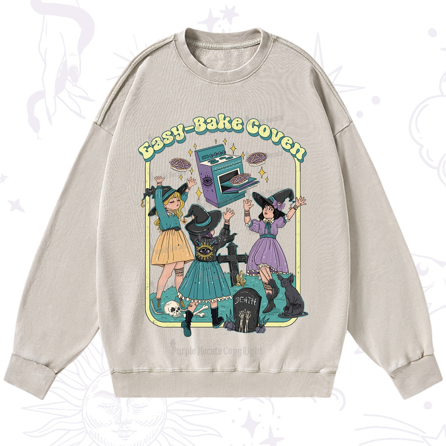 Purplehecate Easy Bake Coven Sweatshirt