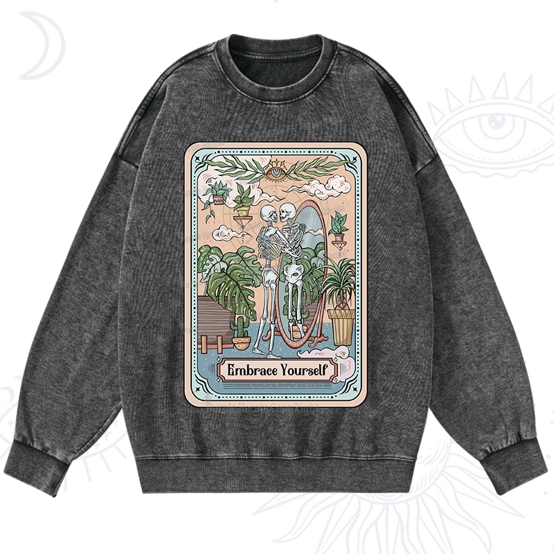 Purplehecate The Embrace Yourself Tarot Sweatshirt