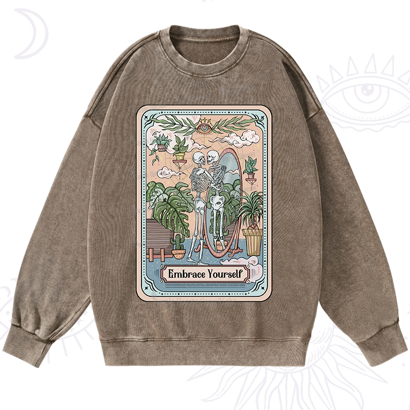 Purplehecate The Embrace Yourself Tarot Sweatshirt