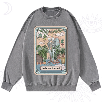 Purplehecate The Embrace Yourself Tarot Sweatshirt