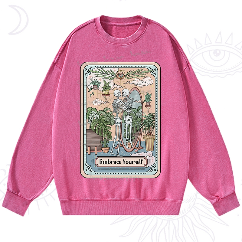 Purplehecate The Embrace Yourself Tarot Sweatshirt