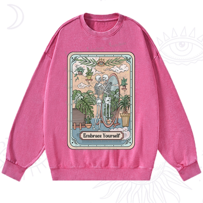 Purplehecate The Embrace Yourself Tarot Sweatshirt