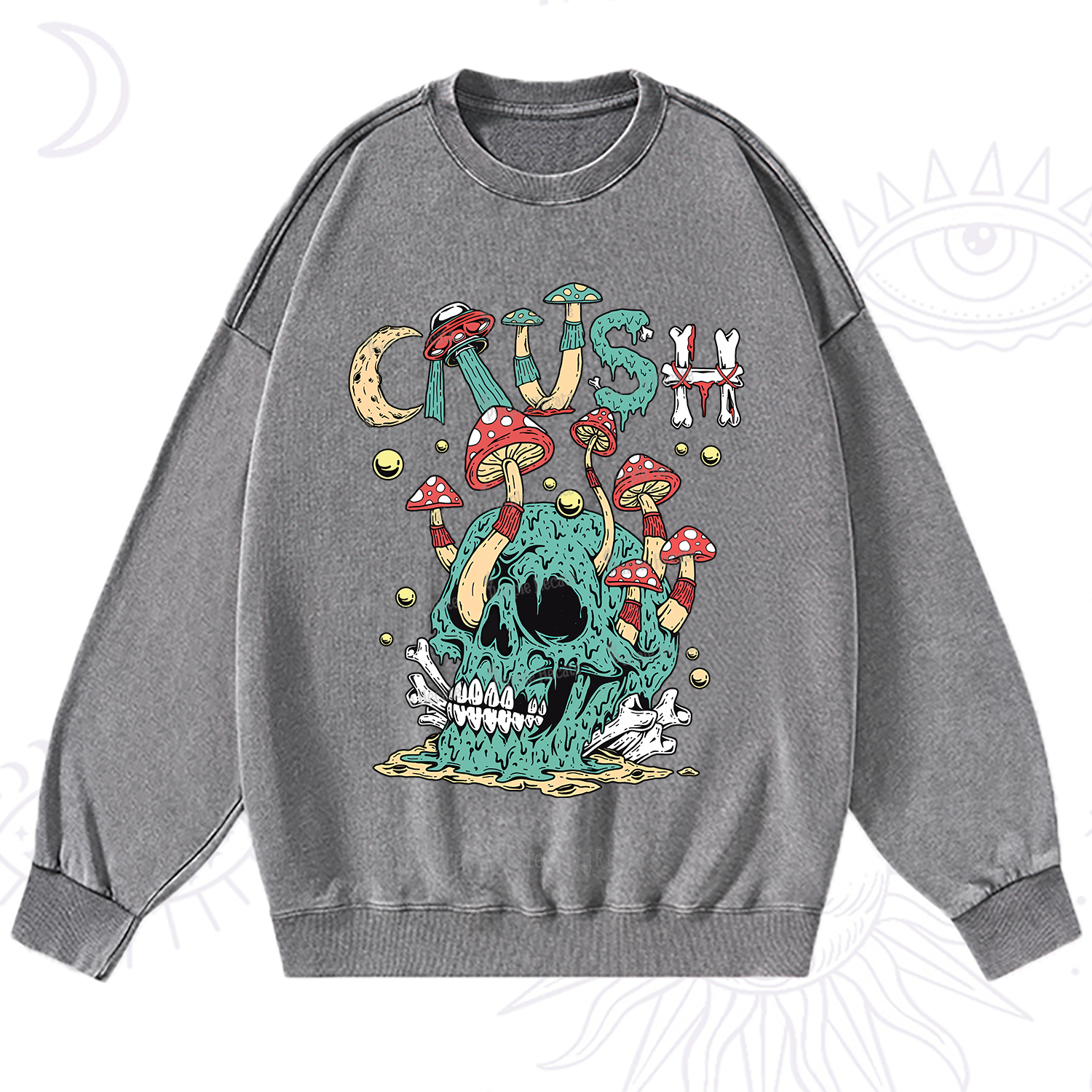 Purplehecate Crush Washed Sweatshirt