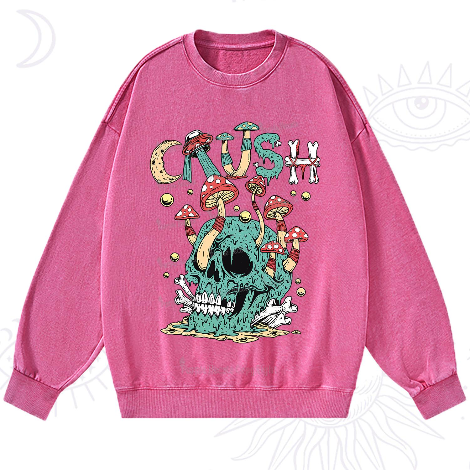 Purplehecate Crush Washed Sweatshirt