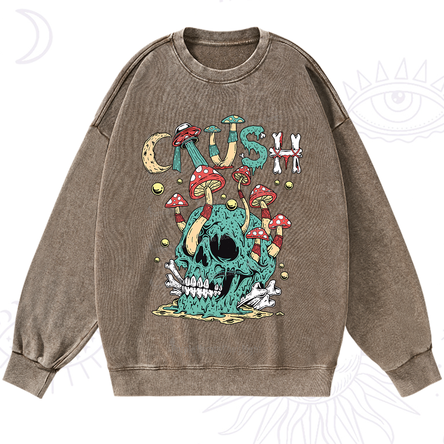Purplehecate Crush Washed Sweatshirt