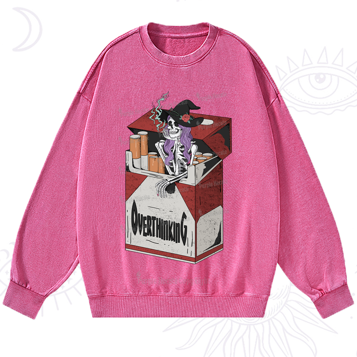 Purplehecate Overthinking Washed Sweatshirt
