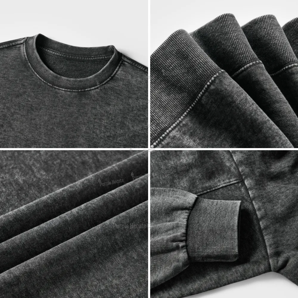 Purplehecate Desert Bloom Washed Sweatshirt