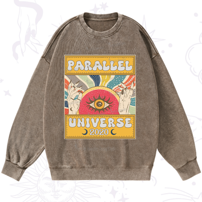 Purplehecate Parallel Universe Washed Sweatshirt