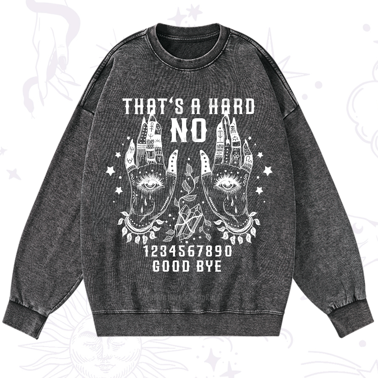 Purplehecate That's A Haro No Washed Sweatshirt