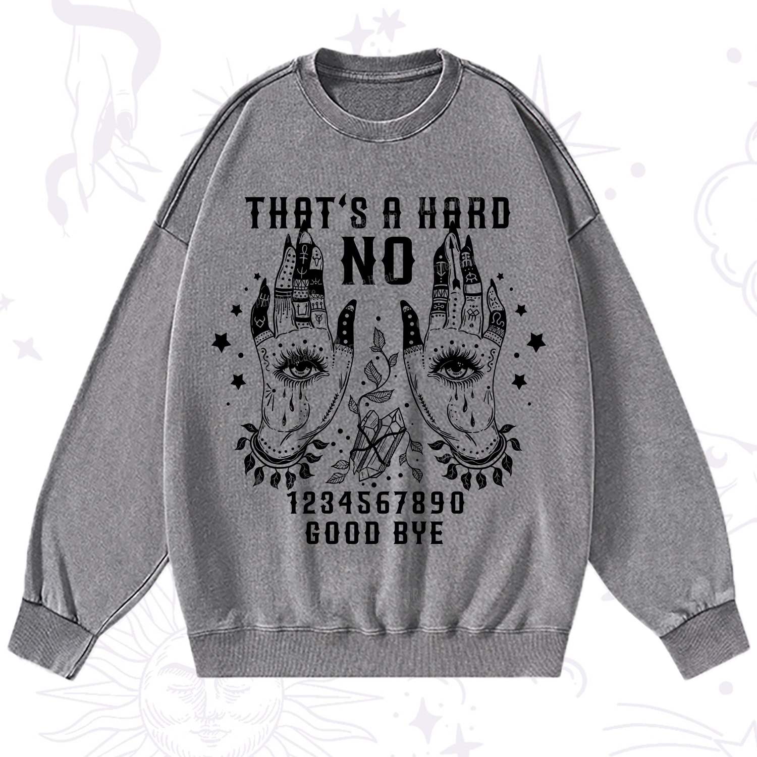 Purplehecate That's A Haro No Washed Sweatshirt