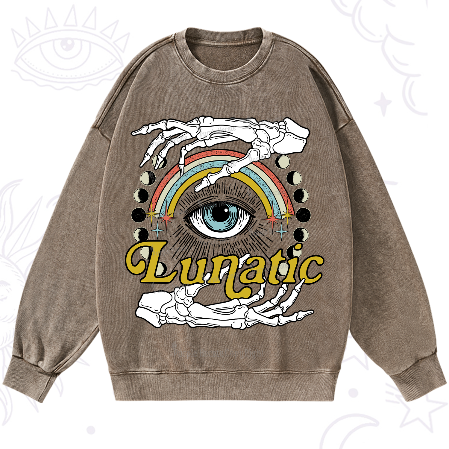 Purplehecate Lunatic Washed Sweatshirt