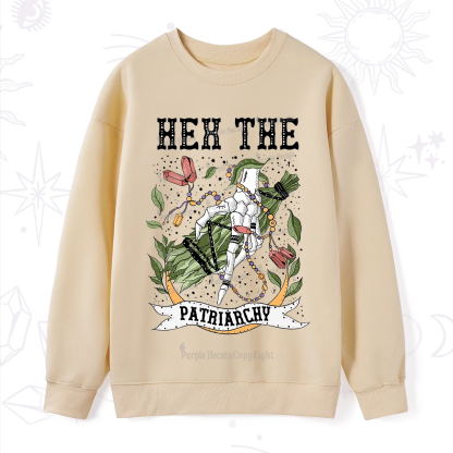 Purplehecate Heh The Patriarchy Sweatshirt