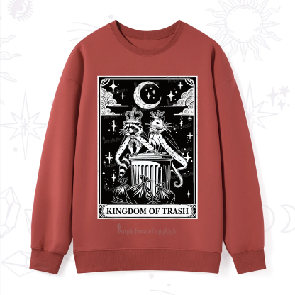 Purplehecate The Kingdom Of Trash Tarot Sweatshirt