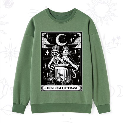 Purplehecate The Kingdom Of Trash Tarot Sweatshirt