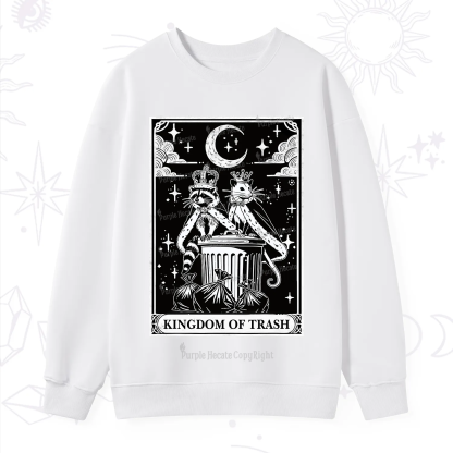 Purplehecate The Kingdom Of Trash Tarot Sweatshirt