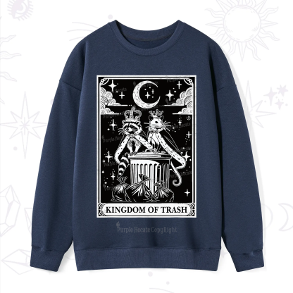 Purplehecate The Kingdom Of Trash Tarot Sweatshirt