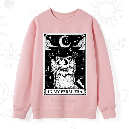 Purplehecate The In My Feral Era Oracle Card Sweatshirt