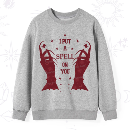 Purplehecate I Put A Spell On You Sweatshirt