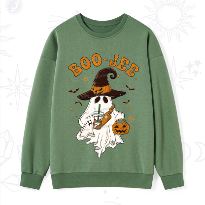 Purplehecate Boo Jee Halloween Sweatshirt