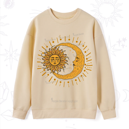 Purplehecate Solar & Lunar Spirit Sweatshirt
