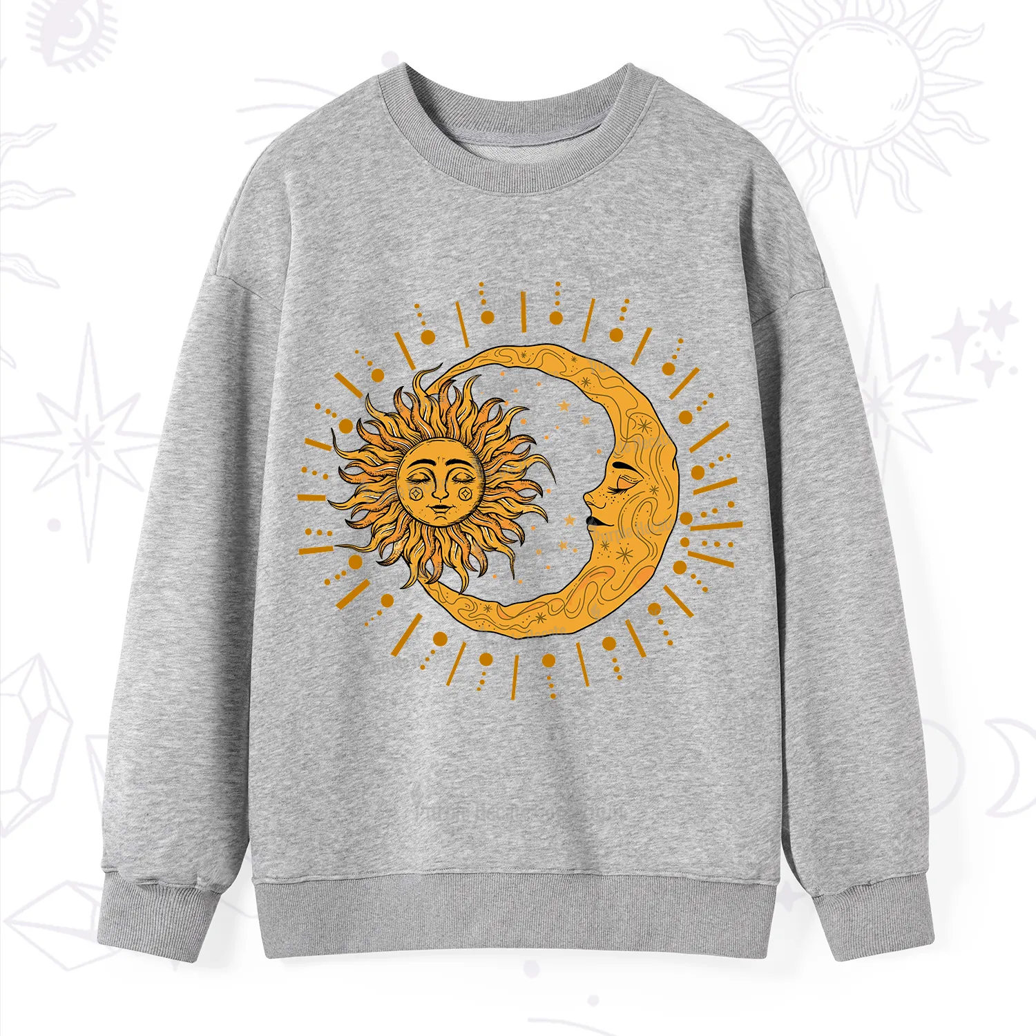 Purplehecate Solar & Lunar Spirit Sweatshirt